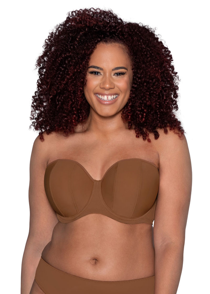 Curvy Kate Luxe Uw Strapless Multiway Bra Caramel Lingerie Box