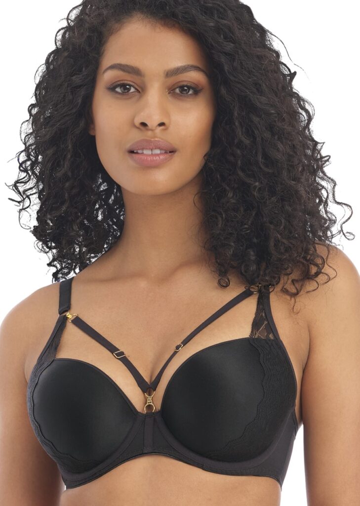 Temptress Uw Moulded Plunge T Shirt Bra Black Lingerie Box