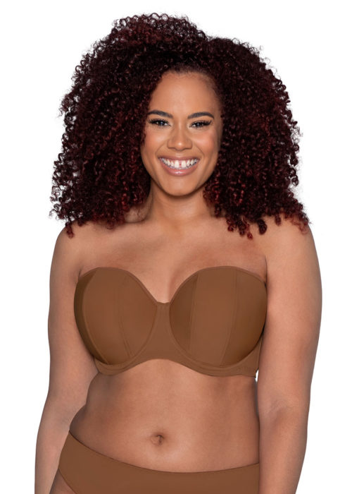 Curvy Kate Luxe Strapless Multiway Bra – Caramel