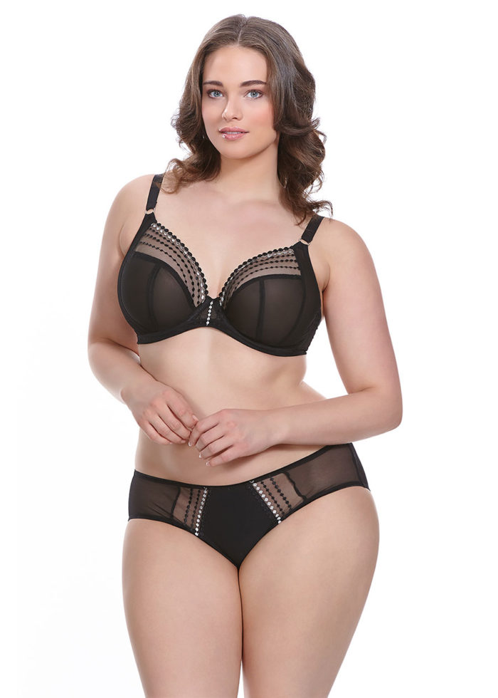 Elomi Matilda UW Plunge Bra – Black