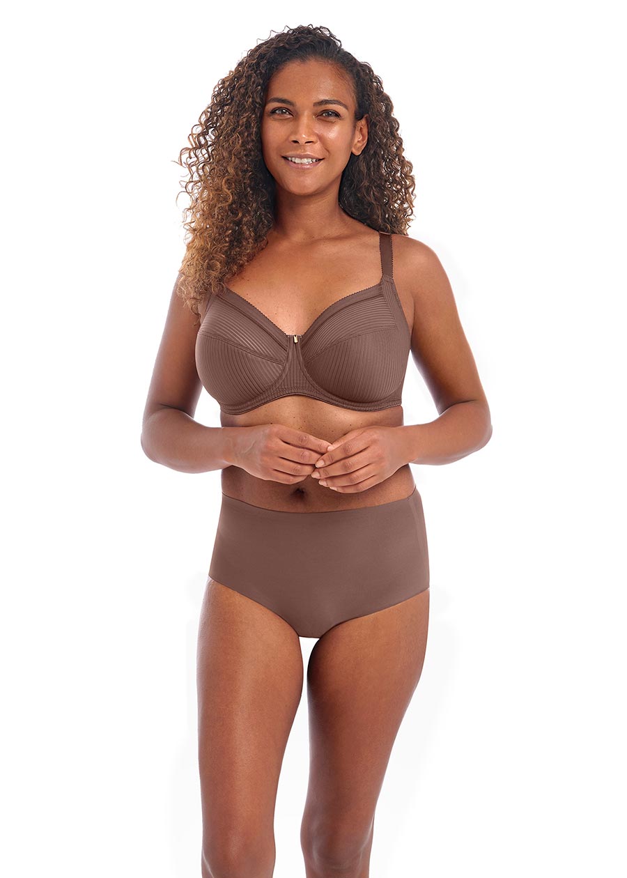Fantasie Fusion UW Full Cup Side Support Bra - Coffee Roast - Lingerie Box